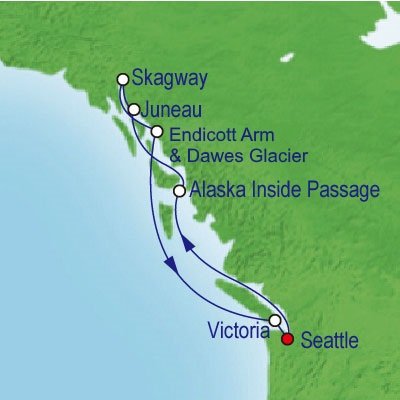 Lên du thuyền 5 sao Ovation of the Seas ngắm cá voi Alaska