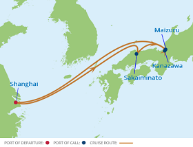 Tour du thuyền 5 sao Celebrity Millennium đi Thượng Hải - Nhật Bản