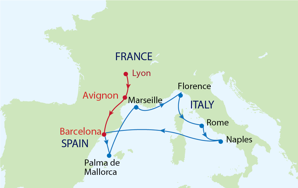 Tham quan Tháp nghiêng Pisa - Công trình kiến trúc kì lạ của thế giới cùng du thuyền Allure of the Seas