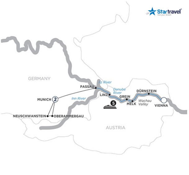 Cảm nhận hương sắc mùa hè trên sông Danupe