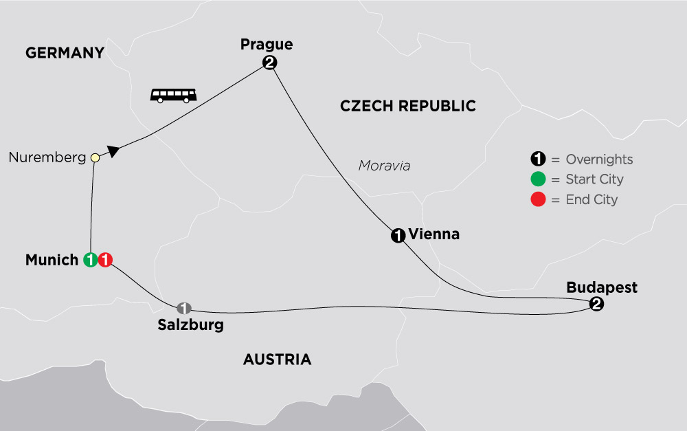 Hành trình khám phá Châu Âu trong tuyết