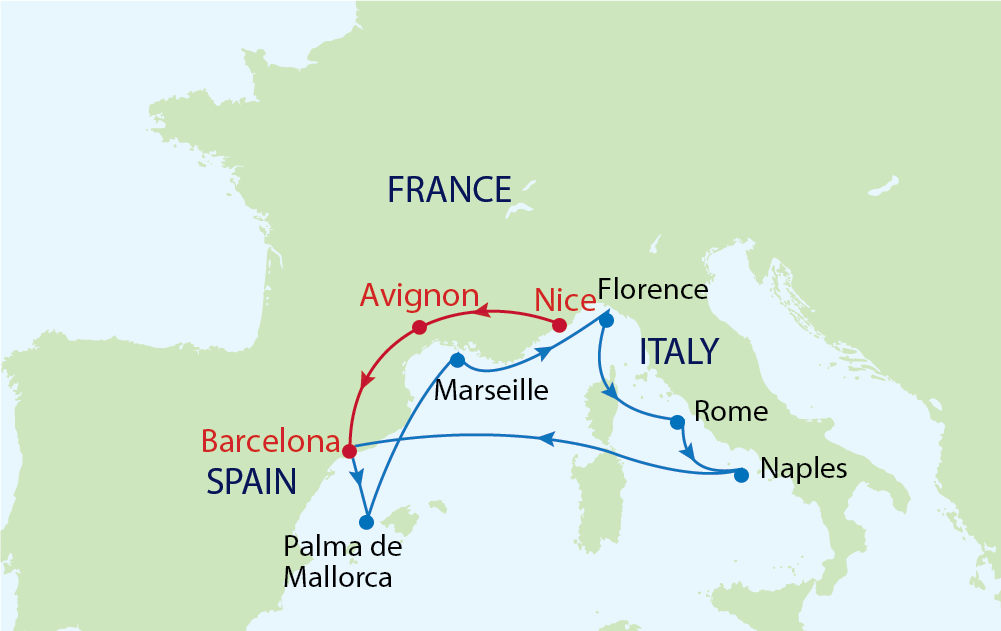 Ước nguyện ở Đài phun nước Trevi Fountain trong hải trình khám phá Châu Âu của du thuyền Allure of the Seas