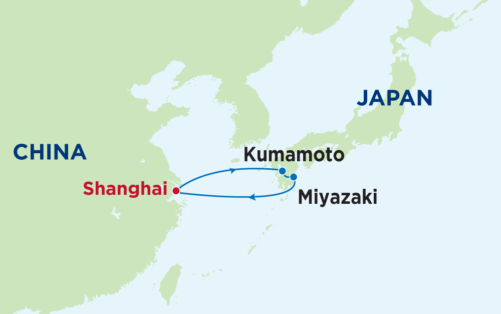 Cùng du thuyền 5 sao khám phá Trung Quốc - Nhật Bản