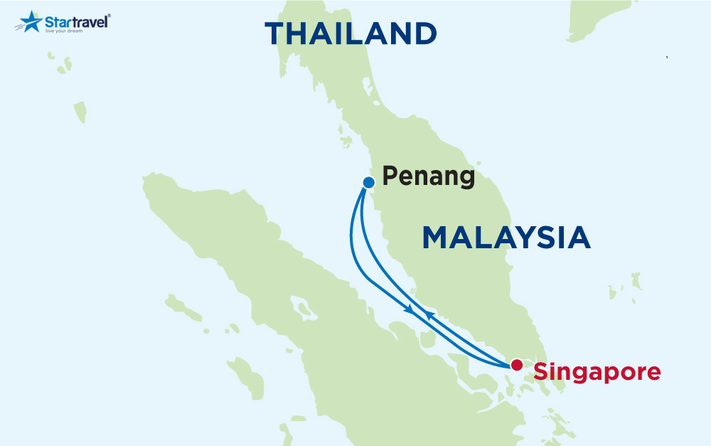 Du lịch hè cùng du thuyền 5 sao khám phá Singapore - Malaysia