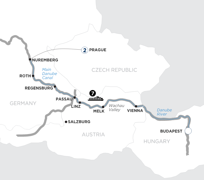 Khám phá dòng Danube huyền thoại