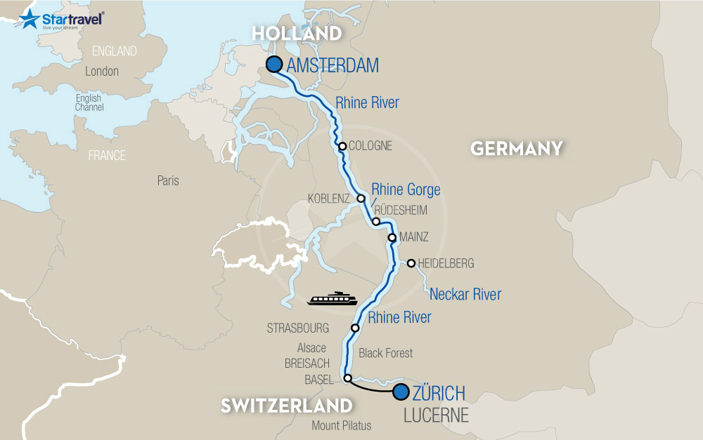 Xuôi dòng sông Rhine cùng Avalon Imagery II