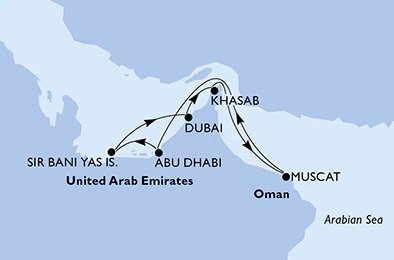 CHINH PHỤC QUỐC GIA VÀNG | VƯƠNG QUỐC Ả RẬP - DUBAI - OMAN
