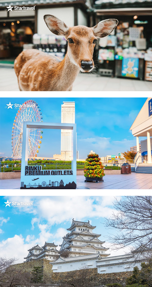 Ngày 05: OSAKA – NARA - KANSAI (Ăn sáng, trưa, tối)