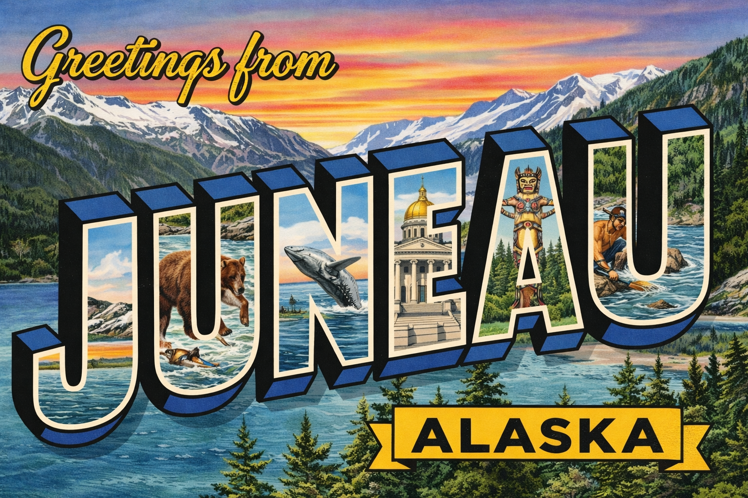 Ngày 3: Juneau – Thủ phủ giữa núi rừng và biển băng của Alaska
