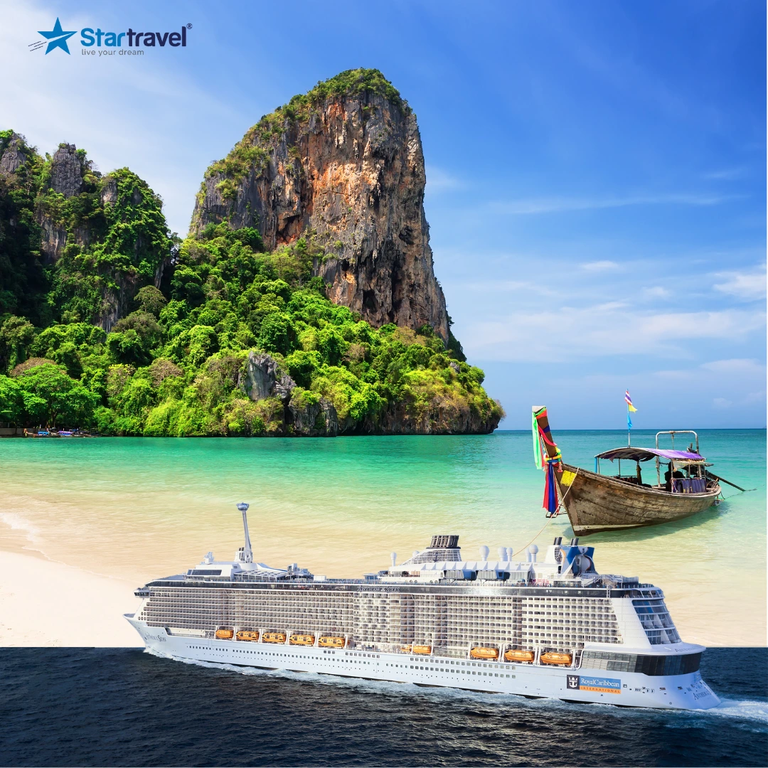 Đón thời khắc Giao thừa năm 2025 trên du thuyền Anthem of the Seas | Singapore - Malaysia - Thái Lan