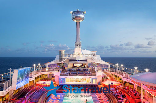 Ngày 1: Vancouver - Du thuyền Serenade of the Seas