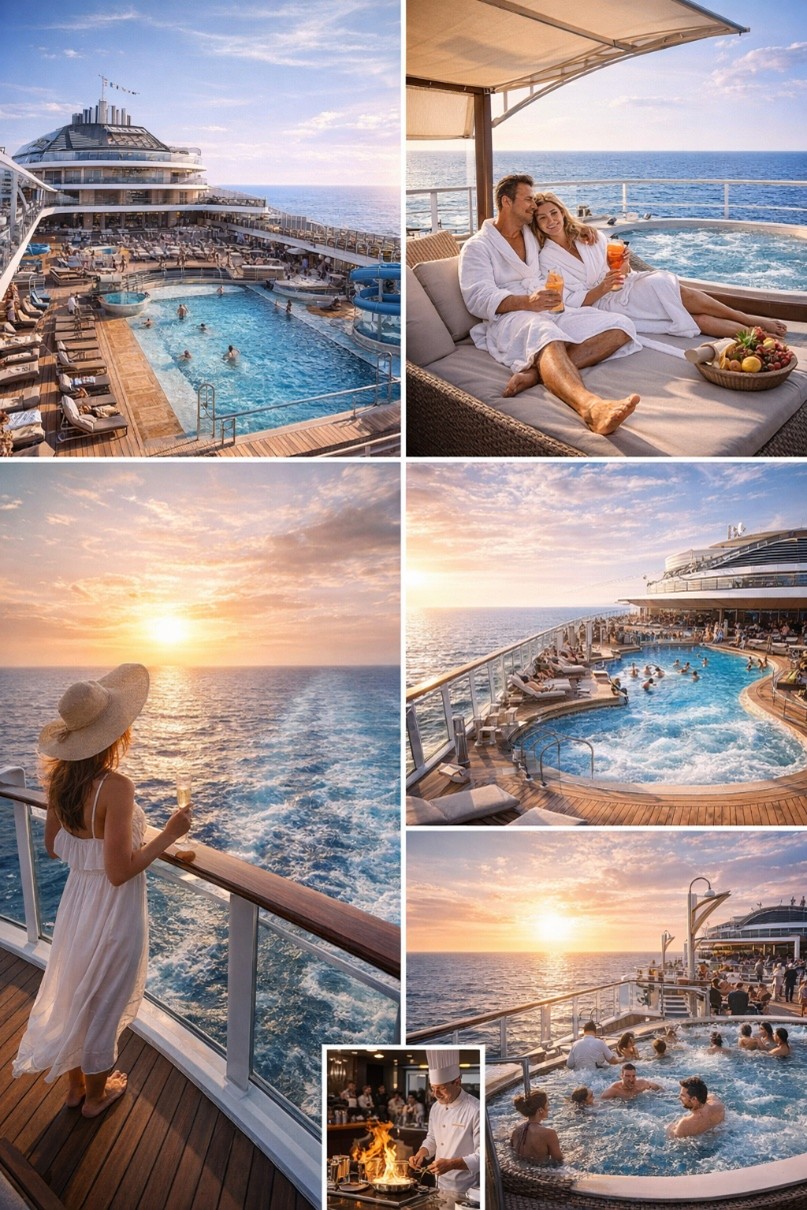 Ngày 4: AT SEA – TRẢI NGHIỆM DU THUYỀN ĐẲNG CẤP