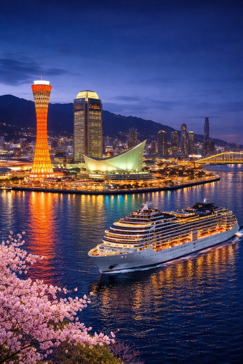 Ngày 2: TRẢI NGHIỆM DU THUYỀN – KOBE BY NIGHT