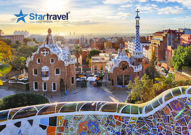 Lạc bước trong thế giới cổ tích tại Công viên Guell - Barcelona cùng du thuyền Allure of the Seas