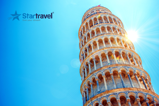 Tham quan Tháp nghiêng Pisa - Công trình kiến trúc kì lạ của thế giới cùng du thuyền Allure of the Seas