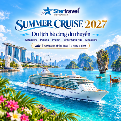 SUMMER CRUISE 2027 | DU LỊCH HÈ CÙNG DU THUYỀN – KHÁM PHÁ KỲ QUAN BIỂN ANDAMAN