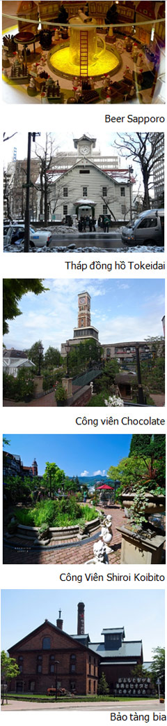 Ngày 05: SAPPORO, NHẬT (Ăn: phục vụ 24/24 trên du thuyền)