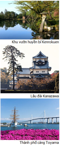 Ngày 07: TOYAMA, NHẬT (Ăn: phục vụ 24/24 trên du thuyền)