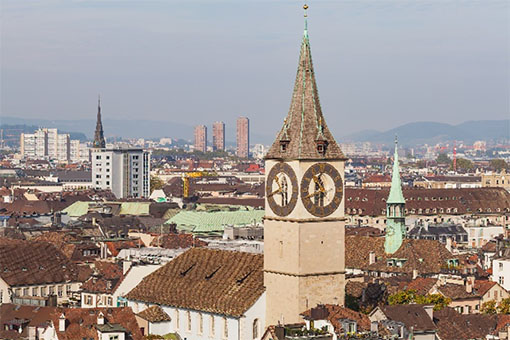 Ngày 02: Zurich, Thụy Sỹ - Basel (Ăn: Trưa, Tối)