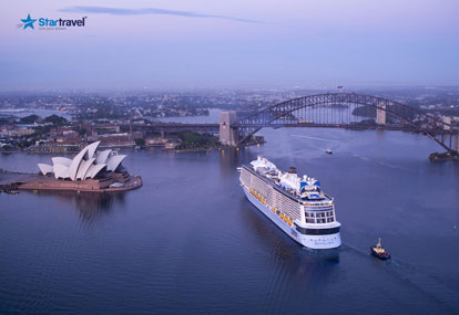 Nước Úc đầu hè và trải nghiệm du thuyền 5 sao Ovation of the Seas