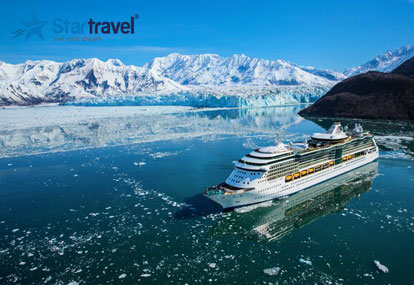 Cùng du thuyền 5 sao Serenade of the Seas tránh nóng tại Xứ tuyết Alaska