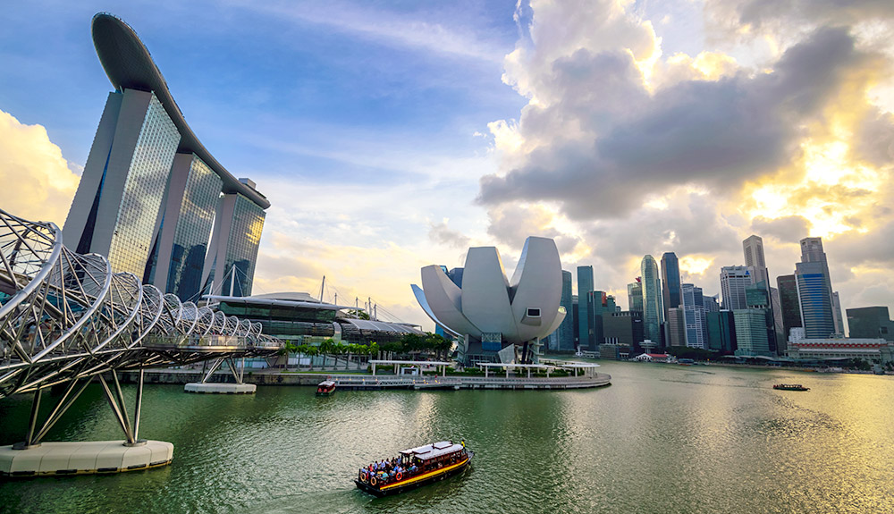 du thuyền 5 sao quan cảnh singapore