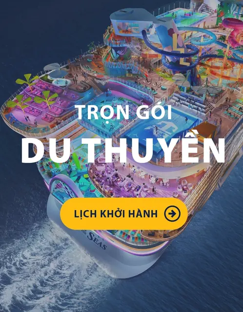 Tour du thuyền 5 sao