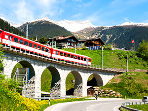 Ngày 07: St. Moritz - Tirano, Ý