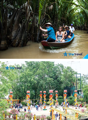 Ngày 01: TP. HCM – TIỀN GIANG – MỸ THO – CẦN THƠ (Ăn sáng, trưa, chiều)