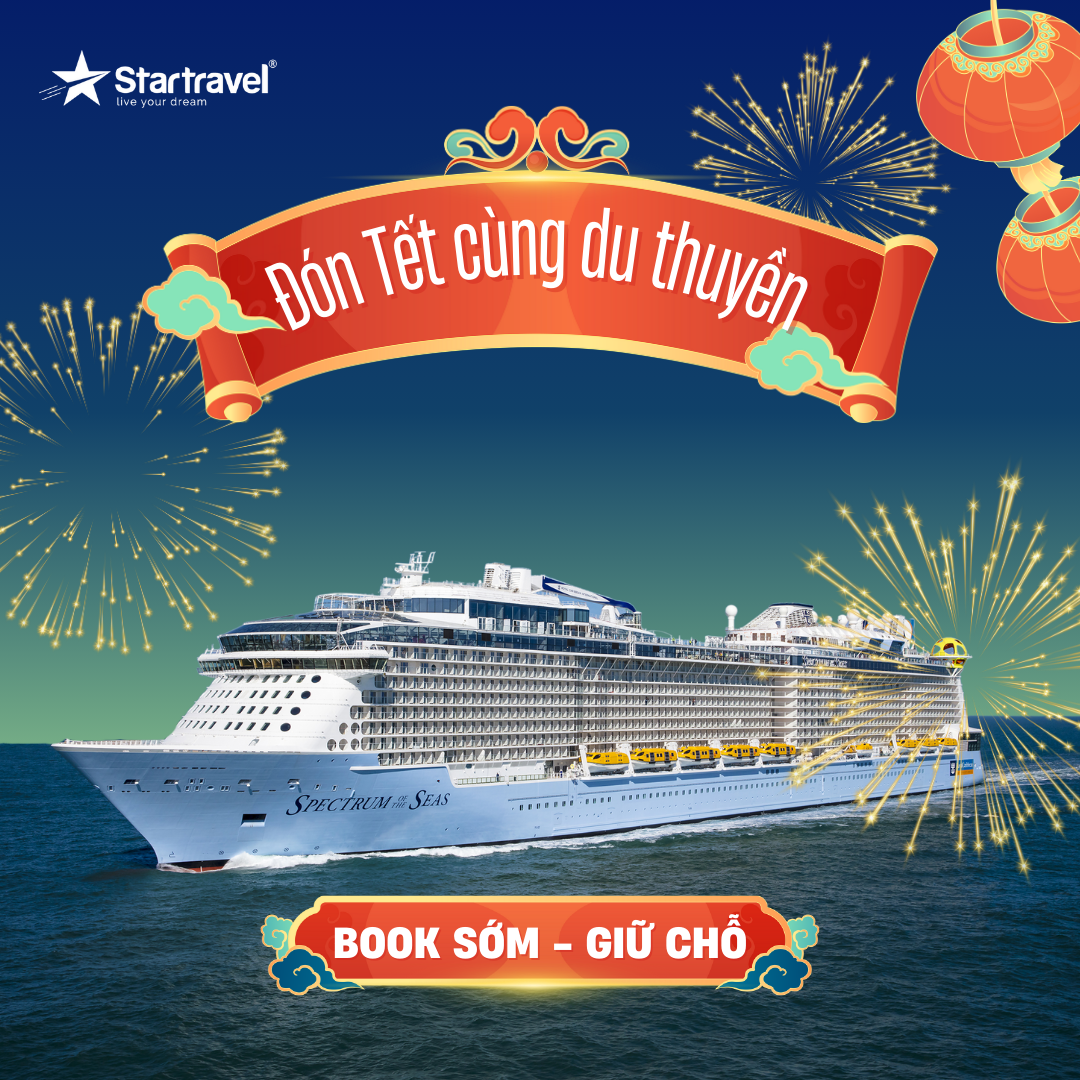 Du xuân - Vui Tết cùng tour du thuyền 5 sao liên tuyến Trung Quốc - Nhật Bản