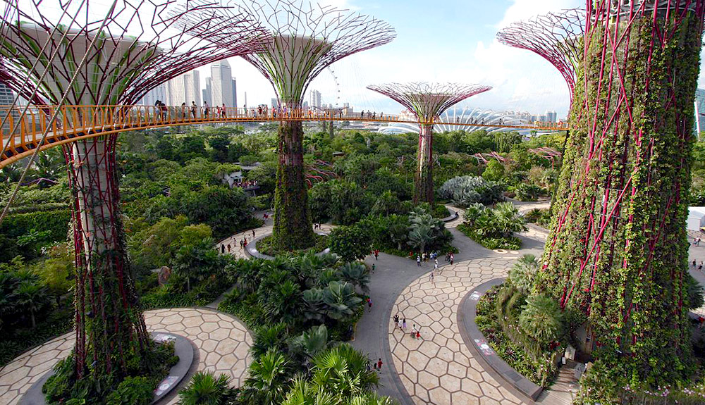 du thuyền 5 sao garden by the bay singapore