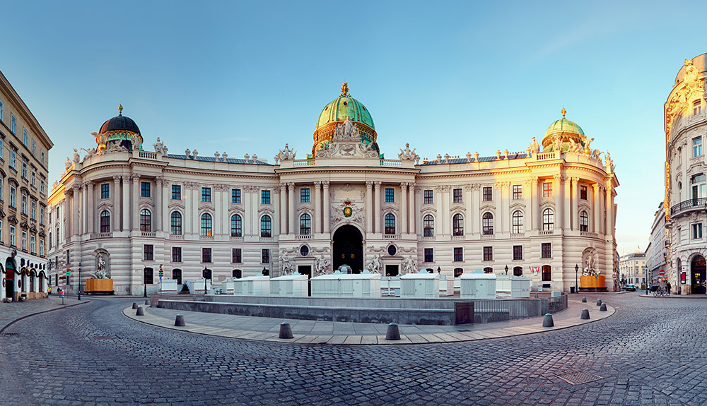 Lâu đài Hofburg thành phố Vienna