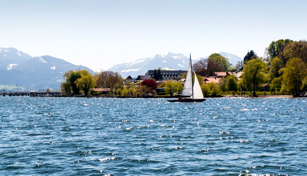 du lịch châu âu chiêm ngưỡng hồ chimsee bavaria