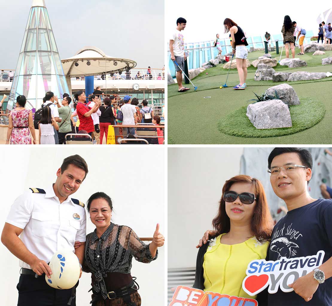Du khách Star Travel tưng bừng đón lễ 30/04 trên du thuyền 5 sao