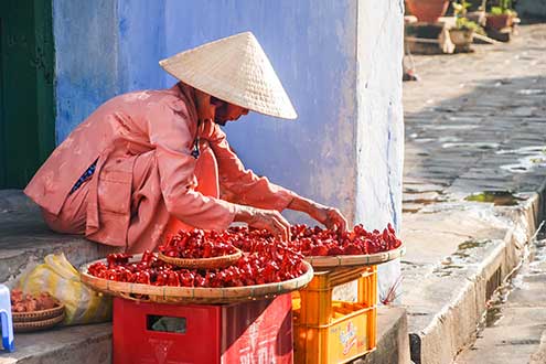 Hội An - Những mảng tường thời gian