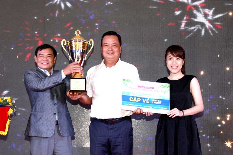 Tìm được chủ nhân cặp vé Du thuyền 5 sao Giải Golf Doanh nghiệp và Thương hiệu 