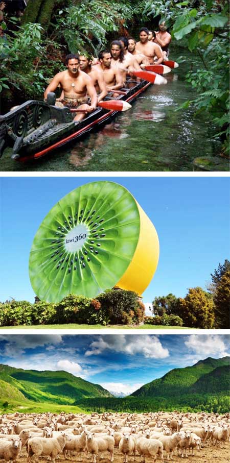 'Đảo quốc Kiwi' - Thiên đường trên mặt đất