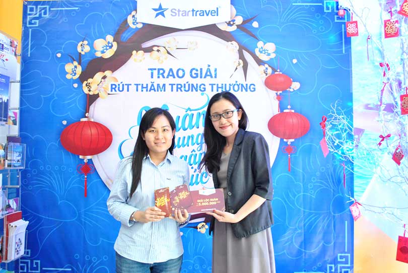 Star Travel lì xì đầu năm Bính Thân 2016