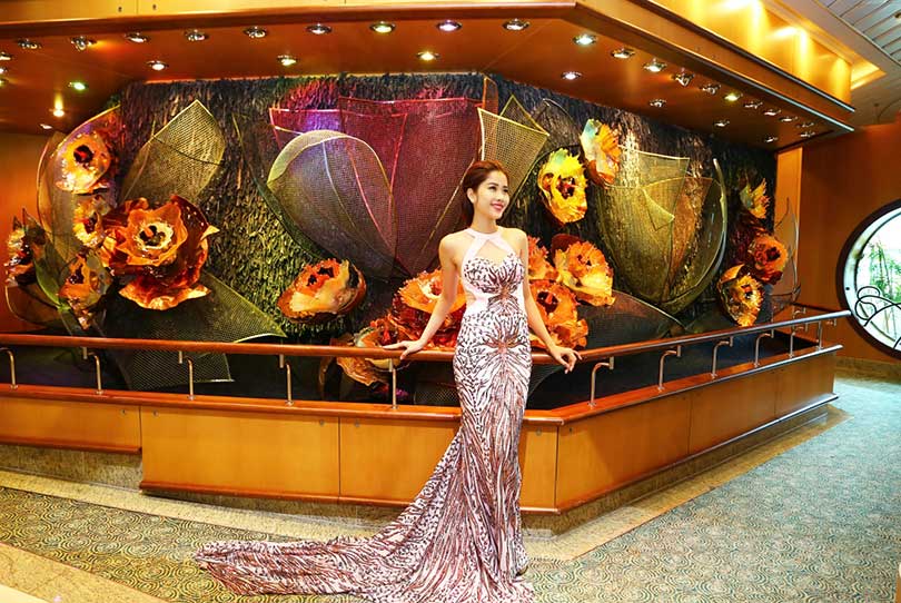 Hoa khôi Nam Em và chuyến trải nghiệm tuyệt vời trên du thuyền 5 sao