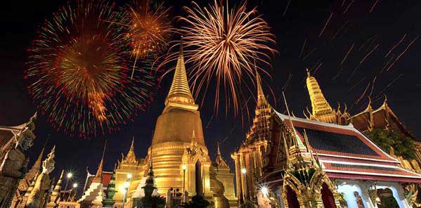 7 địa điểm đón Giao thừa 2015 tại Thái Lan 