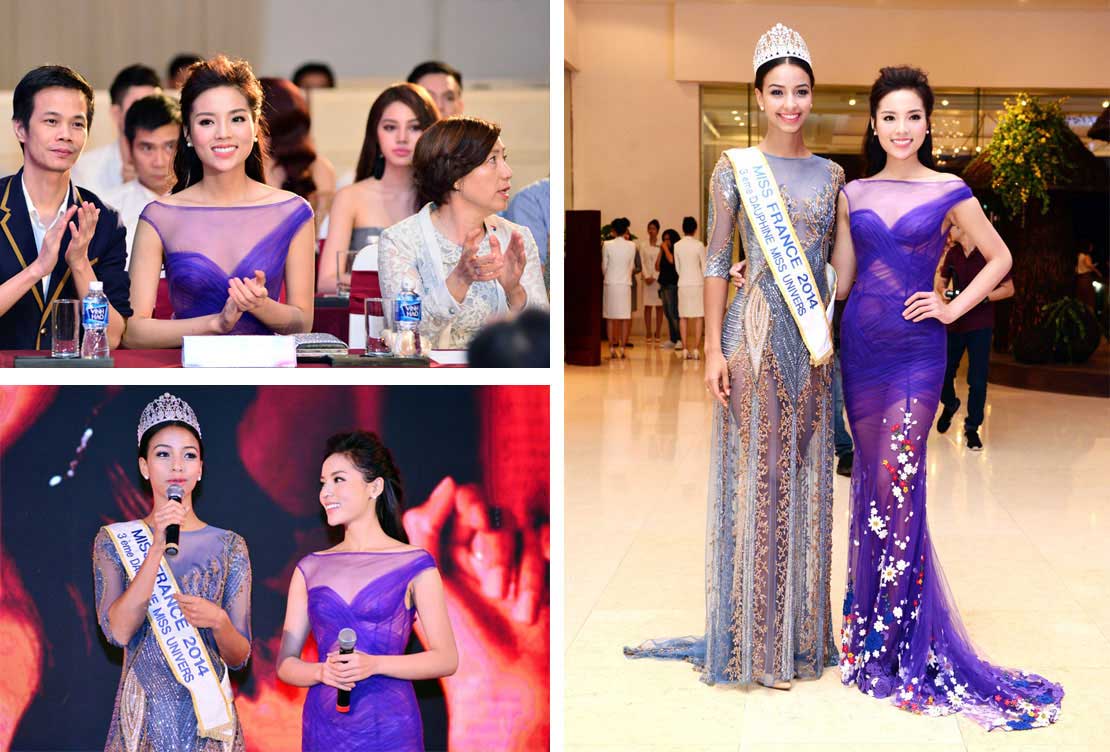 Nữ Hoàng du thuyền Nikkie Phạm tham dự họp báo Hoa Hậu Việt Nam 2016