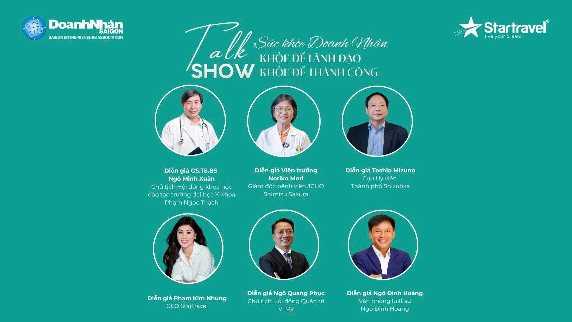 Tọa đàm “Doanh nhân và Sức khỏe”: Tầm nhìn mới cho lãnh đạo thời hội nhập