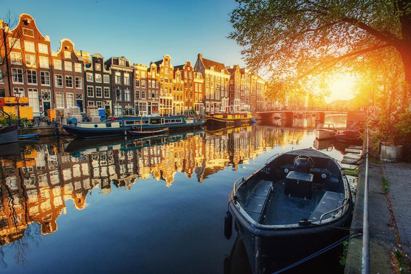 Amsterdam - một mùa thu rất khác