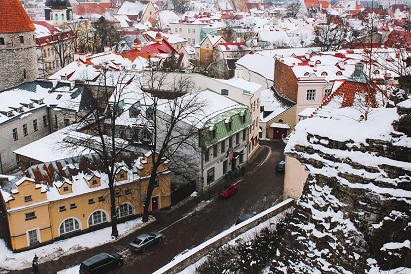Thành phố cổ Tallinn - Estonia