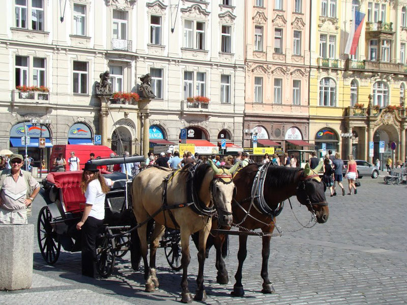 Prague quảng trường phố cổ Old Town Square