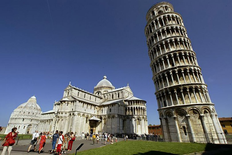 Bí ẩn thành phố huyền thoại có tháp nghiêng Pisa