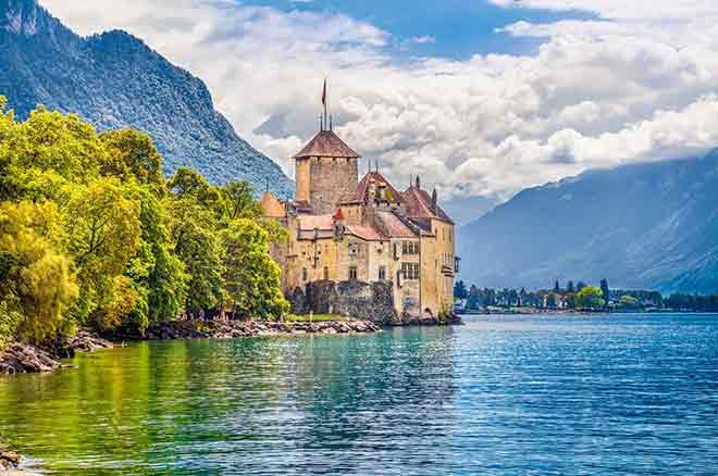 Château de Chillon, Veytaux, Thụy Sĩ