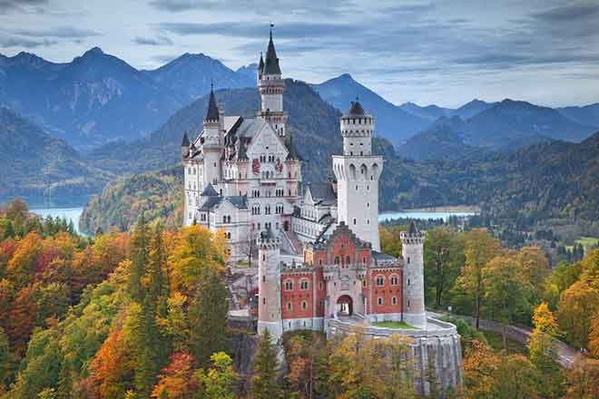 Lâu đài Neuschwanstein, Hohenschwangau, Đức