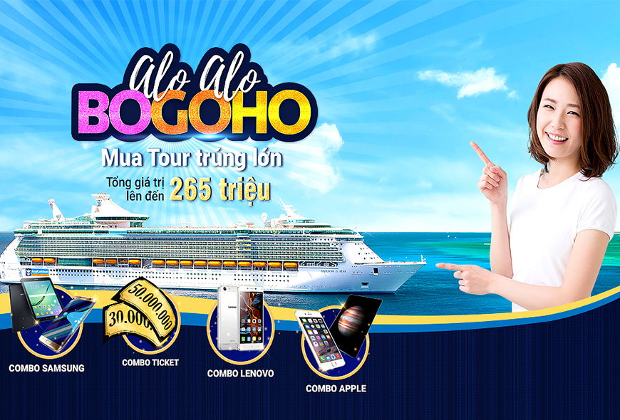 Chương trình bốc thăm trúng thưởng Alo Alo - BOGOHO