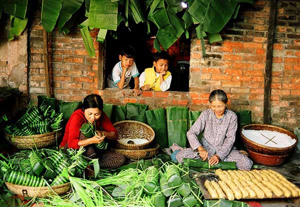 Những món ăn ngày Tết ở các nước Châu Á
